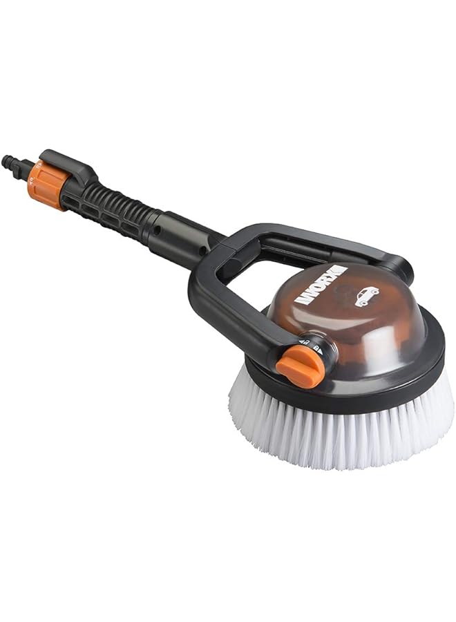 WORX Hydroshot Adjustable Automotive Power Scrubber, Quick Snap Connection - WA1820 (Soft Bristles) - Image 1
