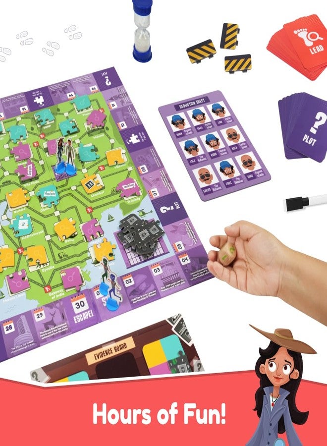 Bloomingo Pretend Play Kit Young Detective Mumbai Files: Become a Detective & Solve Thrilling Mysteries in Mumbai;Adventurous Detective Game for Kids; Gift for Boys & Girls Ages 8,9,10,11,12 & More - Image 2