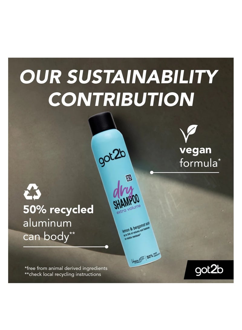 Schwarzkopf Got2b dry shampoo extra volume 200ml - Image 3