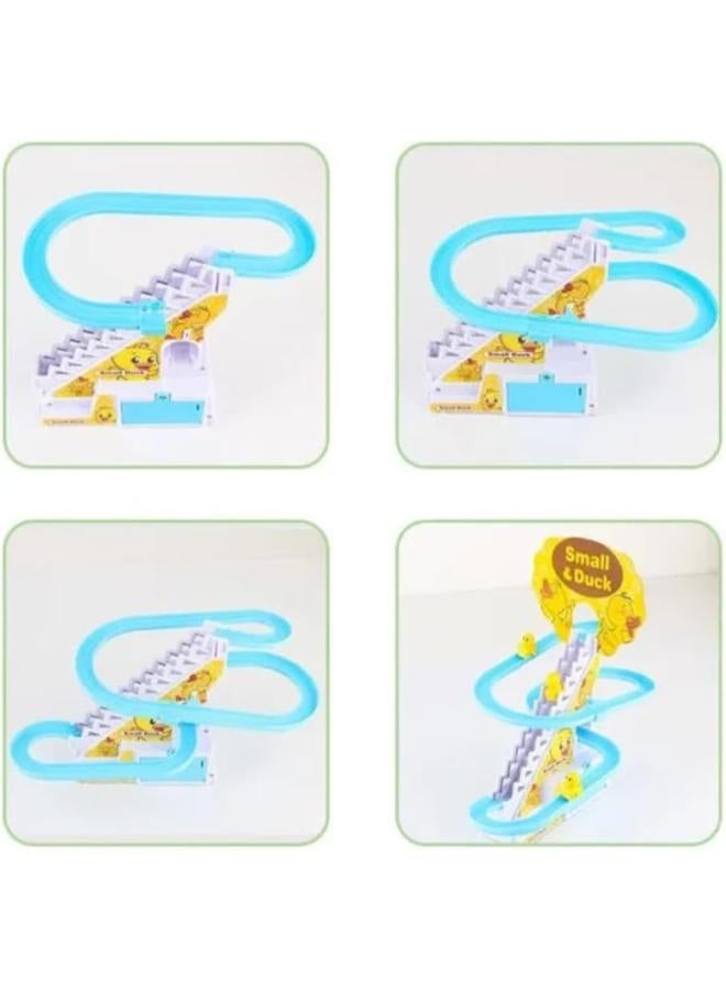 Duck Amusement Park Rotating Track Toy with Lights - Image 4