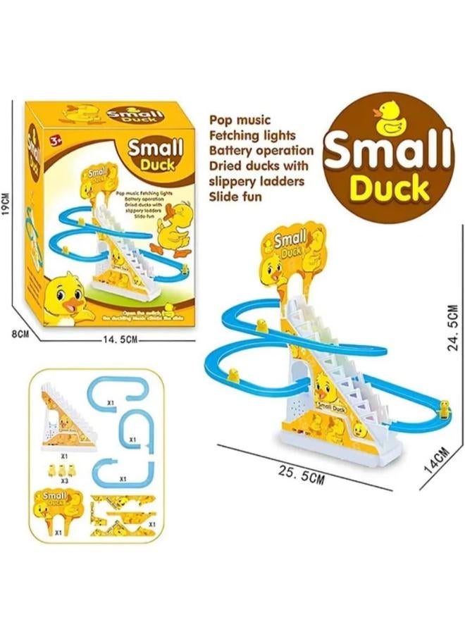 Duck Amusement Park Rotating Track Toy with Lights - Image 2