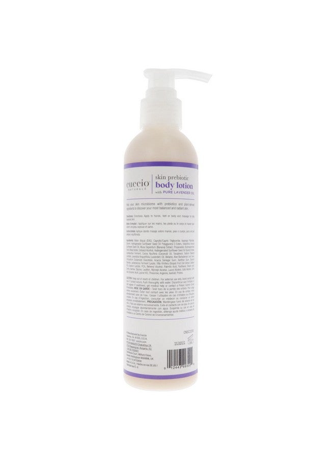 كوتشيو ناتشورال لوشن الجسم من سكين بريبايوتيك، لوشن الجسم باللافندر للجنسين، 8 أونصة - Image 2