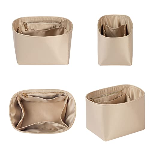 ZTUJO Hermes ZTUJO Picotin 18 Organizer Insert, Luxury Purse Organizer Insert, Silky Smooth Fits Bags (Beige) - Image 5