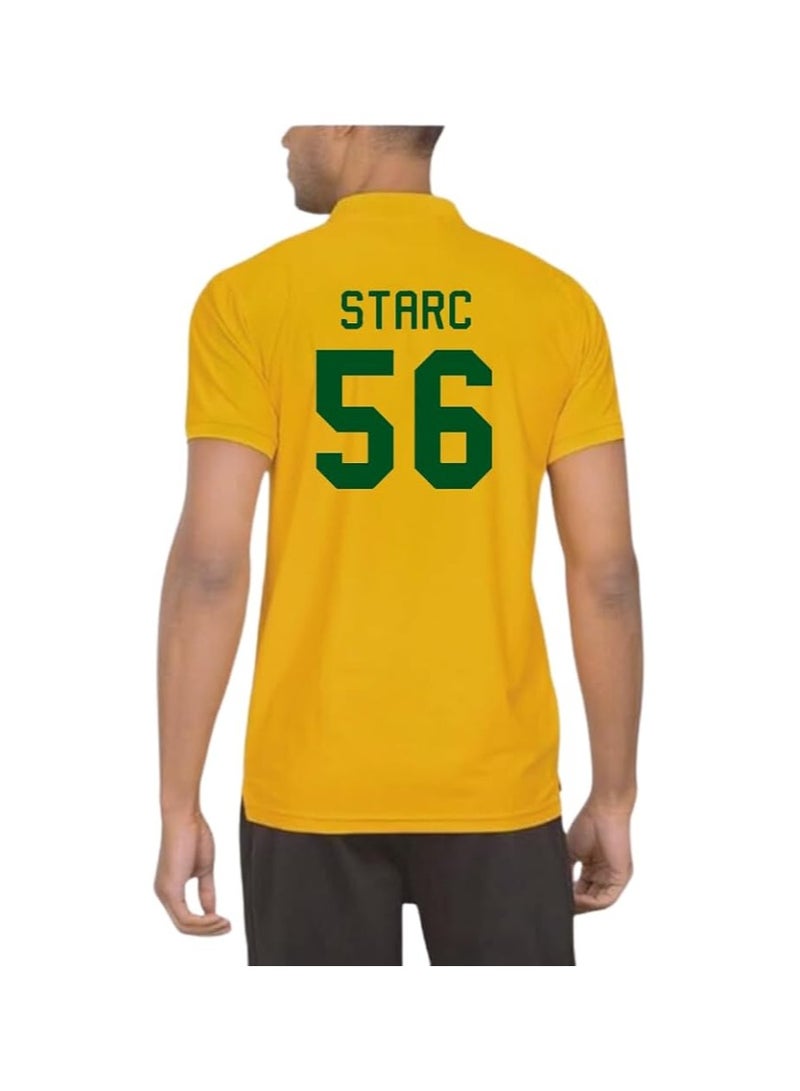 برينت شوب فور مي أستراليا جيرسي للبالغين-أستراليا تي شيرت جاف للرجال والنساء-أستراليا كريكيت جيرسي للجنسين البالغين-مثالي للرياضة والمباريات والأحداث - Image 2