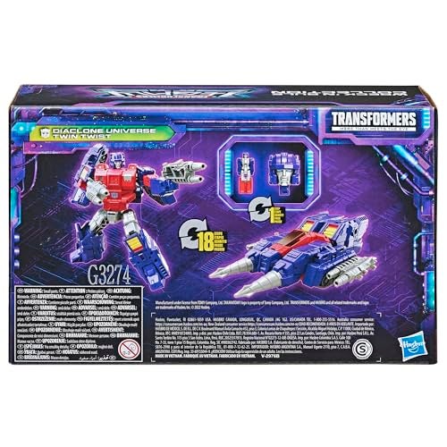 Transformers Generations Legacy Wreck ‘N Rule Collection Diaclone Universe Twin Twist, Ages 8 and Up, 5.5-inch (Amazon Exclusive) - Image 3