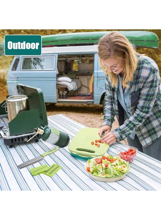 MHR Multifunction Vegetable Slicer & Cutter Board 7-in-1 Kitchen Chopper with Mandoline, Grater, Egg Slicer, Julienne, Dicer & Storage Tray Safe & Durable Food Prep Tool - Image 4