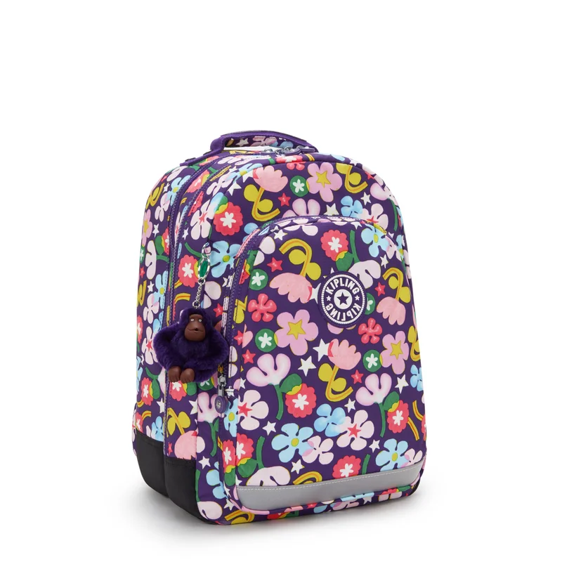Kipling  Kipling  Class Room Fairy Flower Large Backpack with Laptop Compartment I7090-9MO  | Best Price UAE
