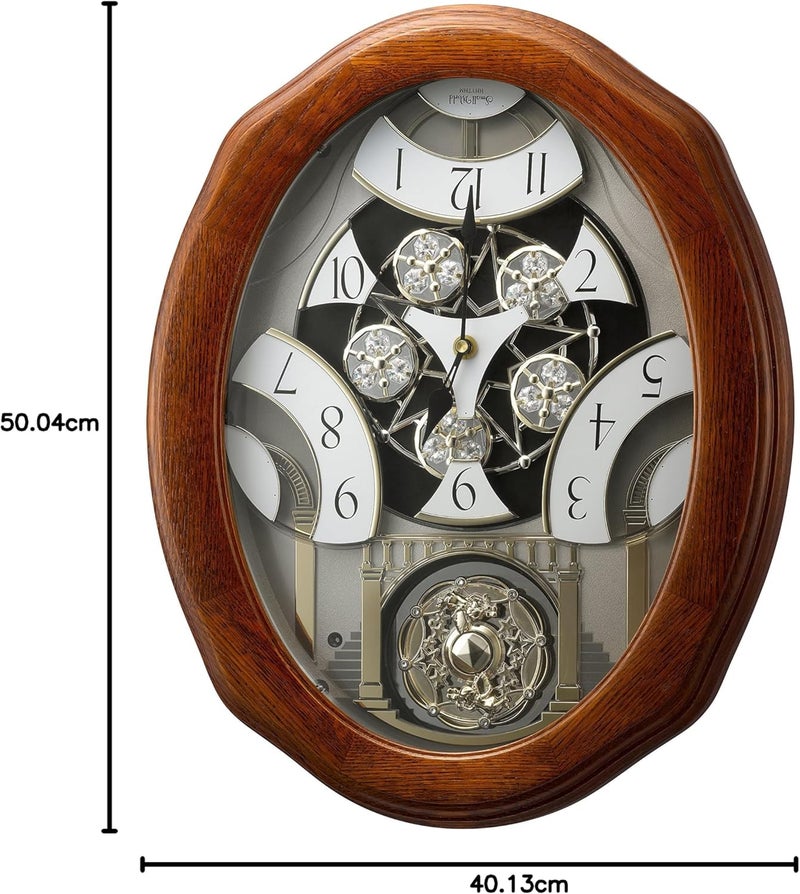 Rhythm Rhythm Clocks Joyful Glory Magic Motion Clock  - Image 3