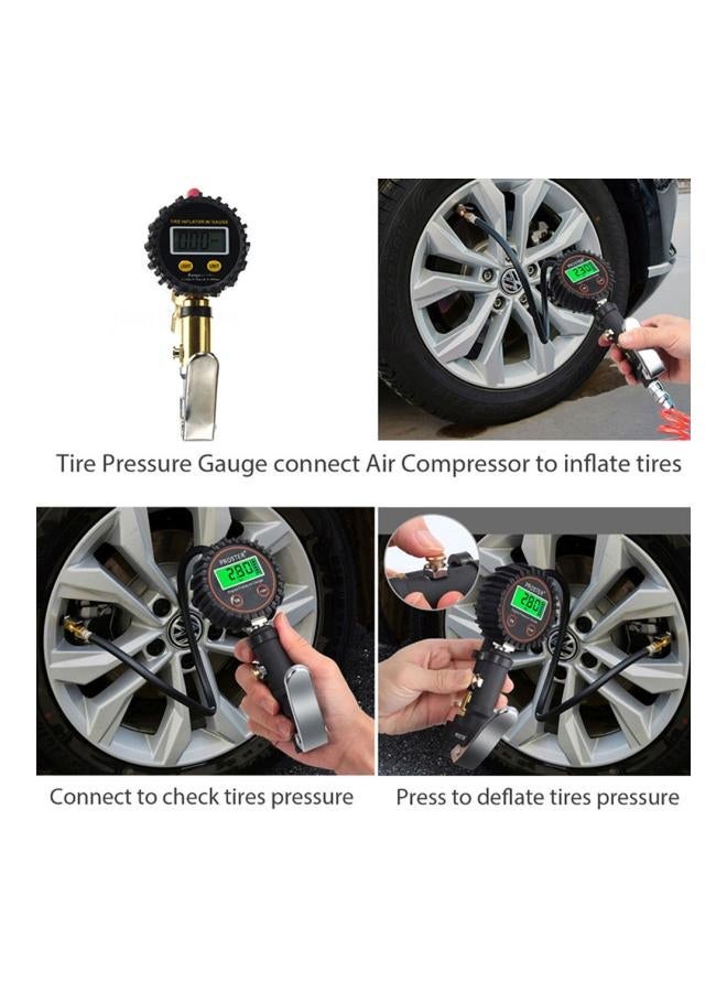 NIBEMINENT Auto Pressure Gauge Tyre Inflator  - Image 5