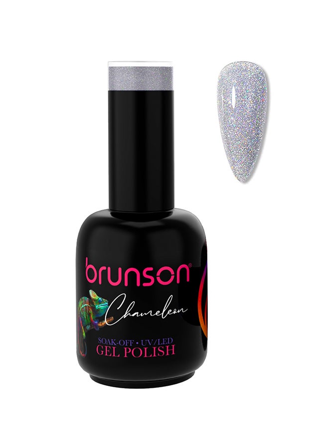 brunson Chameleon Gel Nail Polish 18ml Gel Nails with Glossy Shine Finish, Long-Lasting Soak off UV Gel Polish for Nail Art French Manicure Pedicure. Salon Quality Chip Resistant Gel Extension Acrylic Nails - Image 1