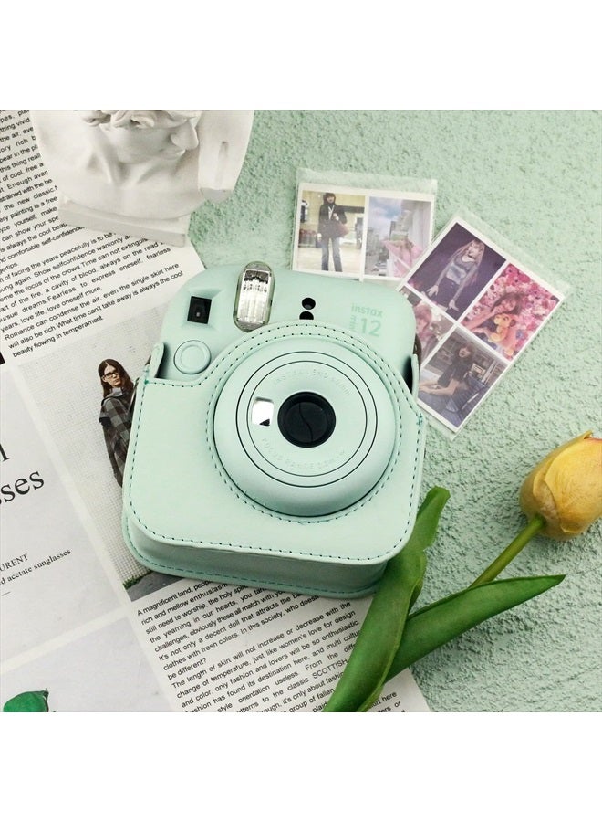 Frankmate Protective Case Compatible with Fujifilm Instax Mini 12 Instant Film Camera with Accessory Pocket and Adjustable Strap - Image 4