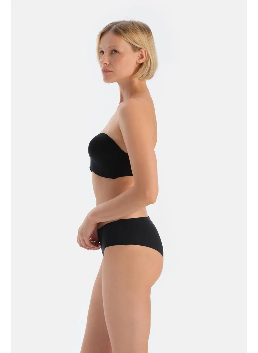 dagi Black 5146KC Laser Cut Hipster Panties