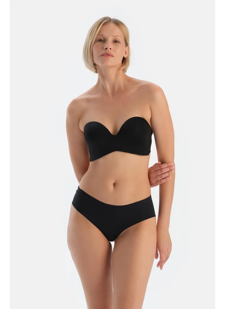 داجي Black 5146KC Laser Cut Hipster Panties