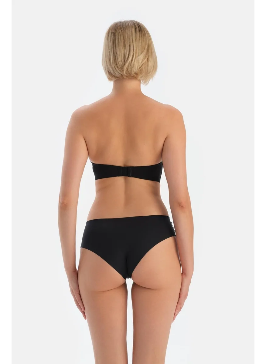 داجي Black 5146KC Laser Cut Hipster Panties