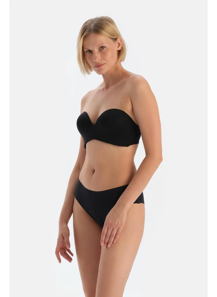 dagi Black 5146KC Laser Cut Hipster Panties