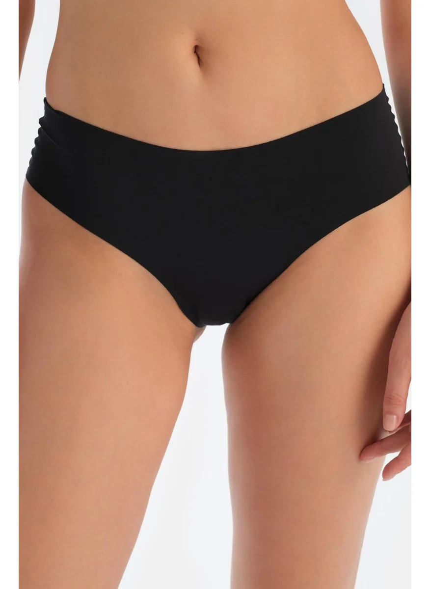 dagi Black 5146KC Laser Cut Hipster Panties