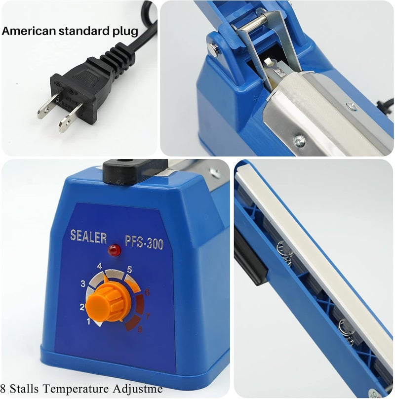 MUDUOBAN 12 Inch Impulse Bag Sealer Handheld Heat Sealer Machine for Bag Sealing Packing Shrink Wrap Machine - Image 3