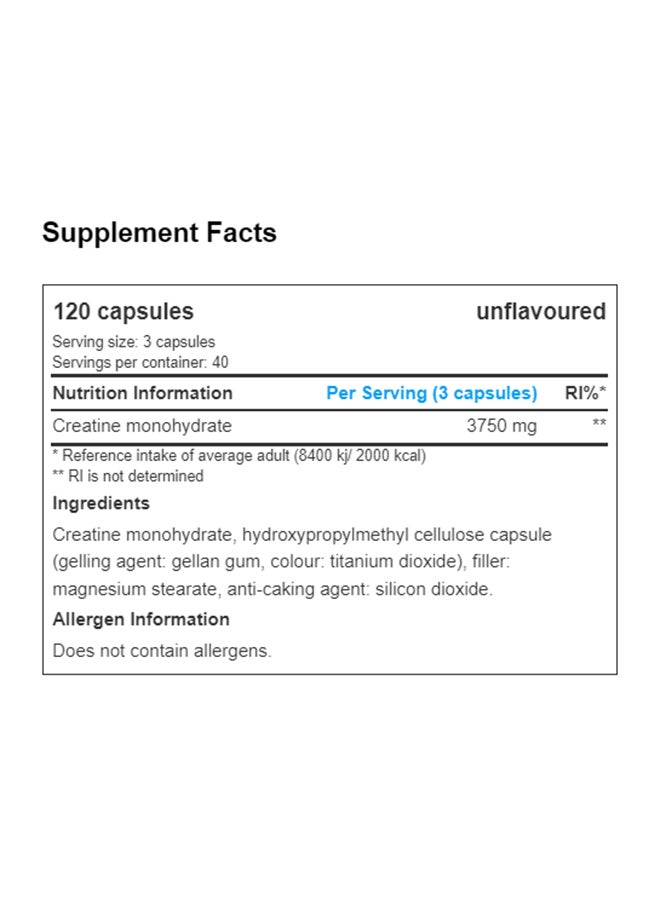 NUTREND Creatine 120 Pcs  - Image 2