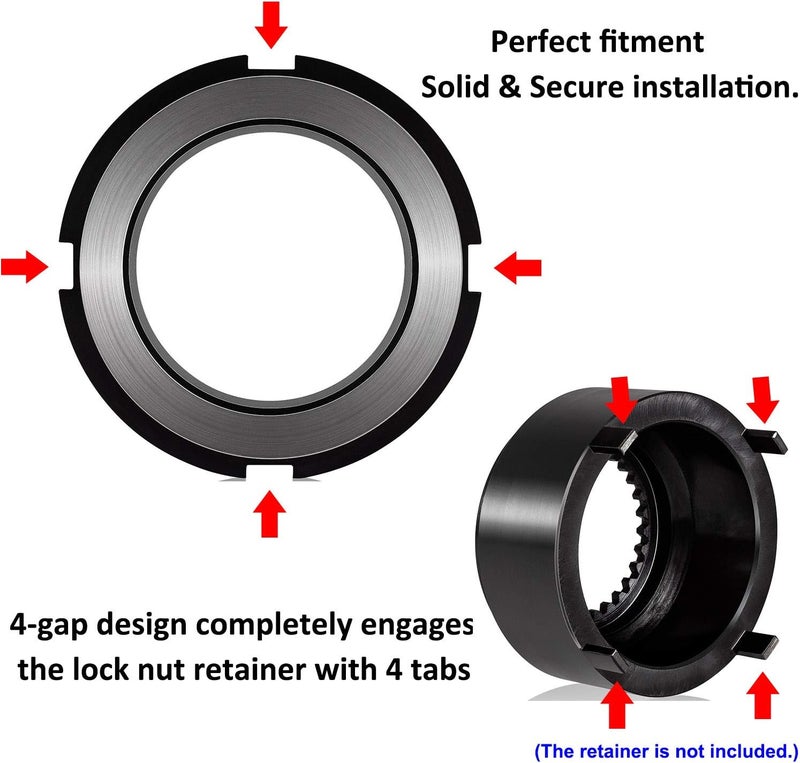 Sunluway 5th Gear Lock Nut Retainer Set for Dodge Ram 2500 & 3500 4WD NV4500 Transmission - Image 5
