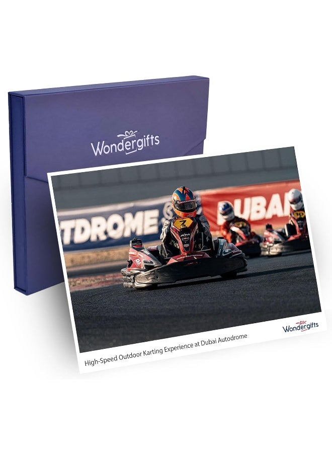 Wondergifts Outdoor Go Karting Experience at Dubai Autodrome  - Image 1
