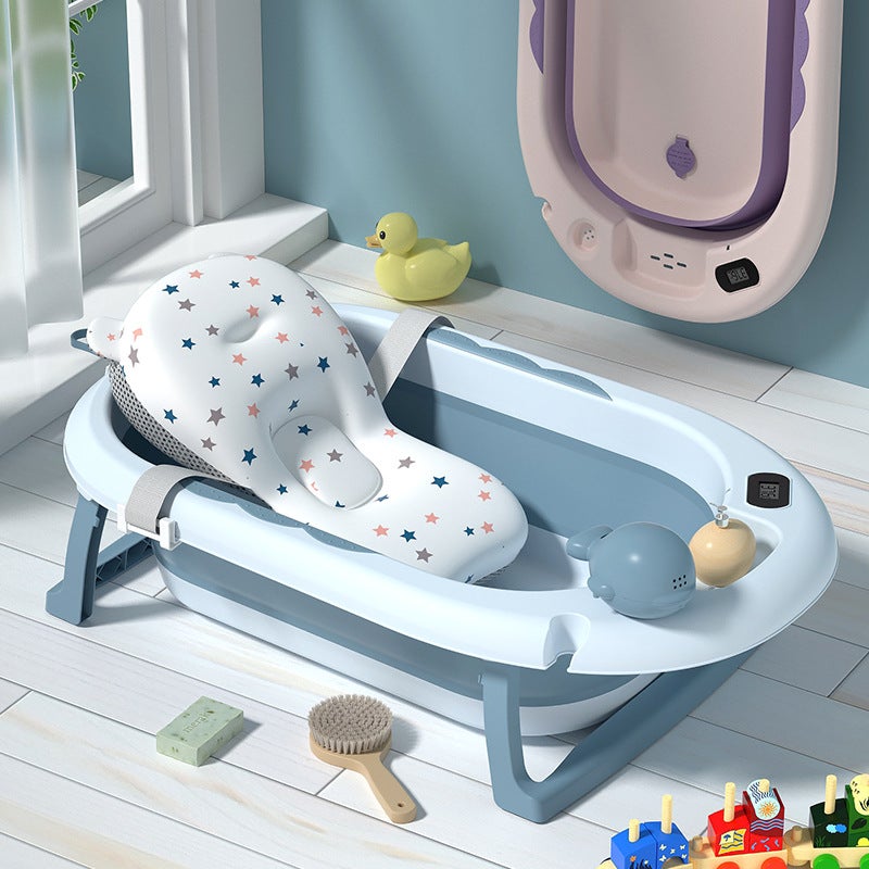 Hanbei Baby Bathtub Baby Foldable Toddler Sitting Large Children Household Newborn Children'S Products - Image 5