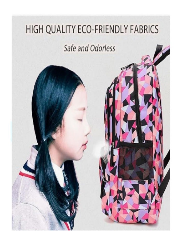 Kids Rolling Backpacks Large Capacity Children School Bag Wheeled Boys Girls Luggage Bag Fashion Printed Trolley Bags for Elementary and Middle School  - Image 5