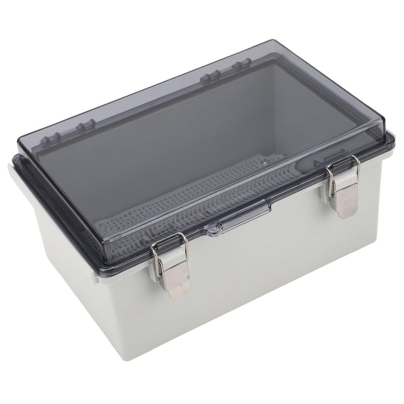 IP67 Waterproof Electrical Junction Box ABS Enclosure Transparent Cover 290x190x140mm - Image 3
