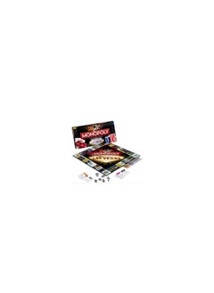 Monopoly Monopoly Board Game – Las Vegas Edition | Family Game Night Favorite | City Adventure Theme | Ages 8+ | 2-6 Players 