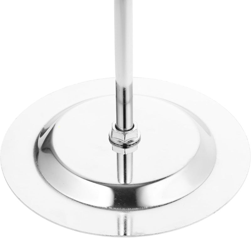 Garneck Stainless Steel Kitchen Towel Holder Stand with Double Hooks Countertop Vanity Towel Rack for Bathroom and Kitchen Organization - Image 3