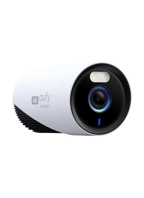 eufy Security eufyCam E330 (Professional) Add-On 4K Wired Outdoor Security Camera with Spotlights for 24/7 Recording, Enhanced Wi-Fi, Face Recognition AI,No Monthly Fee, Requires HomeBase 3