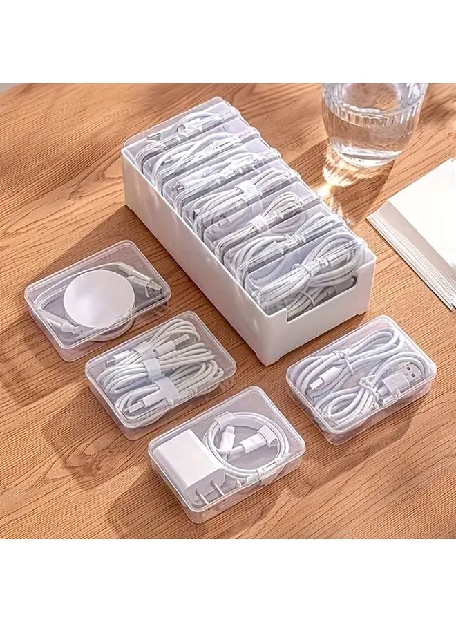 Storage Box Set One Basket 7 Small Boxes Organizer For Home Cards Nail Art Supplies - Image 4
