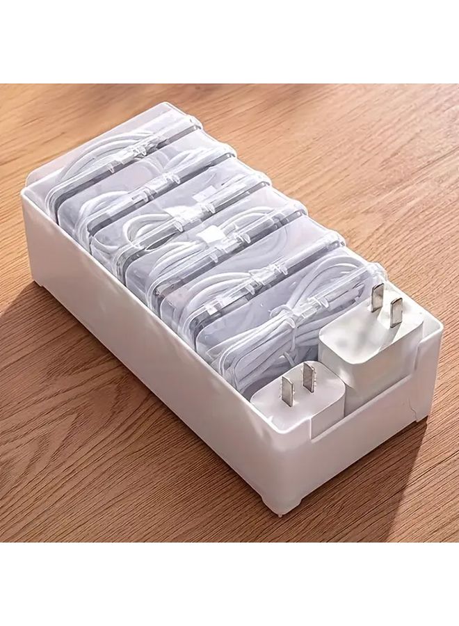 Storage Box Set One Basket 7 Small Boxes Organizer For Home Cards Nail Art Supplies - Image 3