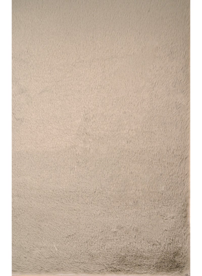 Home auraa Carpet Rug Anti-Slip – Size 200 x 300 cm – 6.56x9.84 ft | Horizon Shaggy Design - Grey Color | Ideal Carpet for Living Room, Bedroom, Office, Hallway or Balcony - Image 4