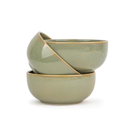 Shay Ceramic Veg Bowls Set of 6 for Dinner, 180ml, 6 Pieces - Pista | Katori Set of 6 | Glossy Finish | Porcelain | Ceramic Bowls Set of 6 | Dessert Bowl Set (Veg Bowl - Pista) - Image 4