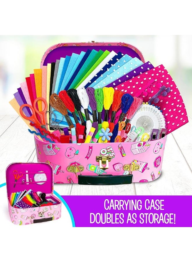 Creative Kids Felt Sewing Kit - Craft 15+ Characters - Fun DIY Kit for Kids 8+ - Creative Sewing Craft Set - Image 5