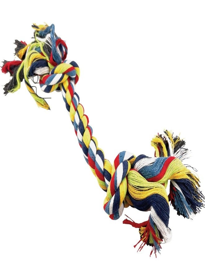 Boss Pet لعبة شد الحبل القطني متعددة الألوان للكلاب من ديجرز، صغيرة الحجم - Image 1