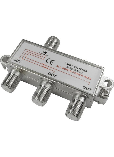 ​​1/2 Antenna Splitter Divider 5/2500 Power Pass