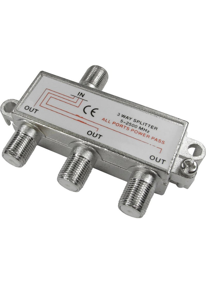 Hq Speed ​​1/2 Antenna Splitter Divider 5/2500 Power Pass 