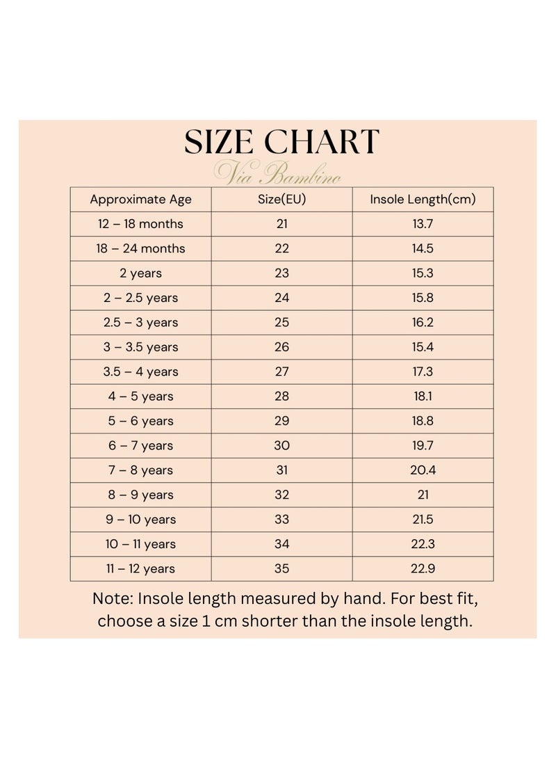 VIA BAMBINO Girl Shoes B-111 Gold - Image 2