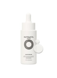 Nutrafol Women's Hair Serum, Supports Visibly Thicker and Stronger Hair, Vegan, Lightweight and Fast-Absorbing - 1.7 Fl Oz, 1 Bottle