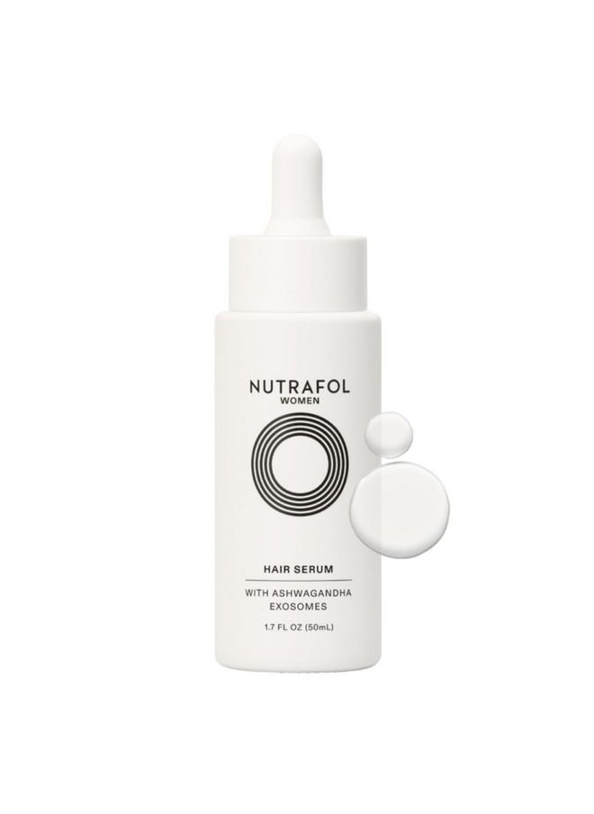 NUTRAFOL - Nutrafol Women's Hair Serum, Supports Visibly Thicker and Stronger Hair, Vegan, Lightweight and Fast-Absorbing - 1.7 Fl Oz, 1 Bottle - Image 1