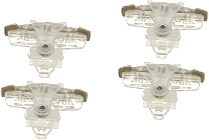Mobile Game Trigger Shooter 2 Pairs Transparent Design Compatible for Smartphones Gaming - Image 1