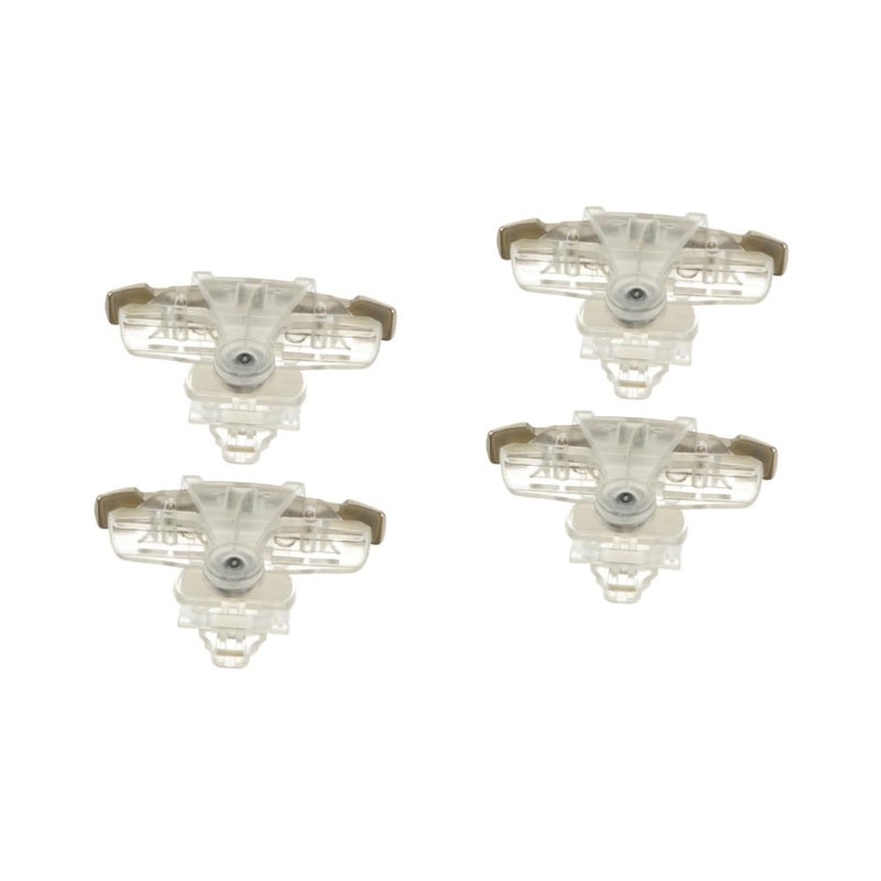 Mobile Game Trigger Shooter 2 Pairs Transparent Design Compatible for Smartphones Gaming - Image 2