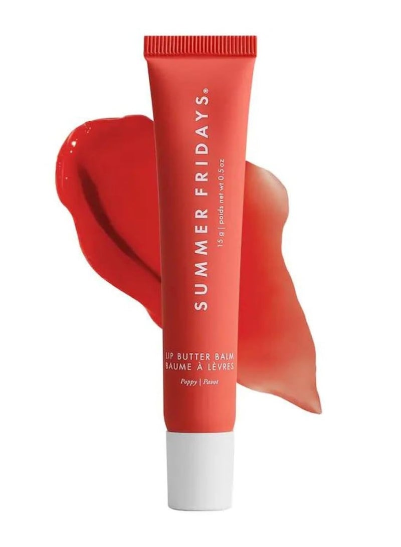 SUMMER FRIDAYS Summer Fridays Tinted Lip Butter Balm -  Poppy  - Image 1
