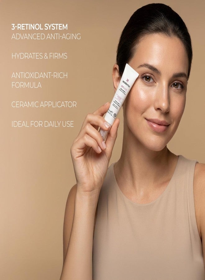 Sesderma RETI AGE Ceramic Eye Contour, 0.5 fl oz | Age-defying Retinoid Eye Cream with 3-Retinol System, Hyaluronic Acid & Antioxidants | Reduces Appearance of Fine Lines, Wrinkles & Dark Circles - Image 3