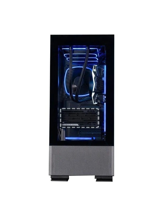Storm Gaming PC - Intel Core i5-12400F Desktop Processor, 6 Total Cores, 12 Threads, DDR4 32GB (2*16) 3600MHz Ram, Nvidia GeForce RTX 4060Ti OC Edition 16GB GDDR6 GPU, 2TB NVMe M.2 SSD, 2 Fan AIO Liquid Cooler, 750W 80 Plus Standard Power Supply, Windows 11 Pro | Wi-Fi