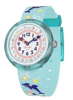 Swatch ساعة يد بناتي سويت دولفين كوارتز مقاومة للماء - 32 ملم  - Image 3