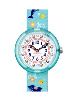 Swatch ساعة يد بناتي سويت دولفين كوارتز مقاومة للماء - 32 ملم  - Image 2
