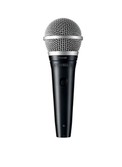 الميكروفون الصوتي PGA48-XLR-E أسود