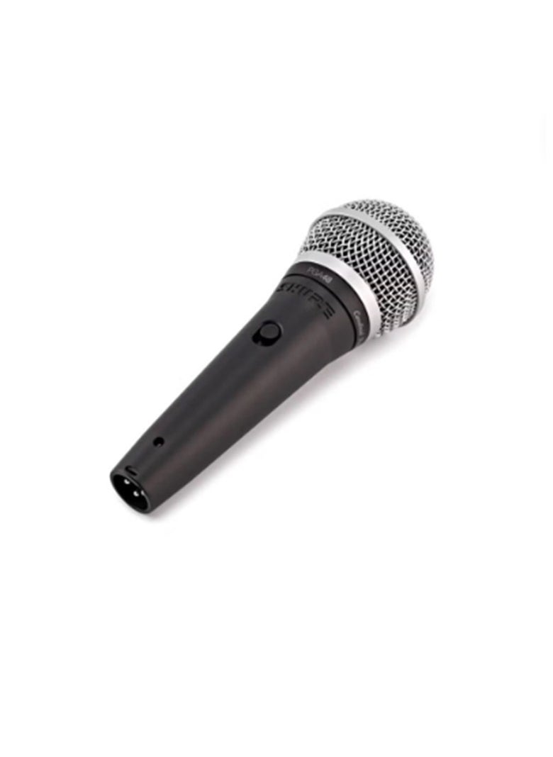 Shure Cardioid Dynamic Vocal Microphone PGA48-XLR-E Black  - Image 3